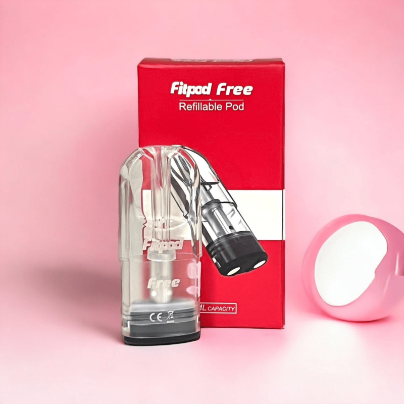 FITPOD FREE 悅克 Relx4-5代透明空倉